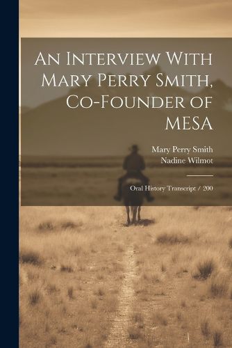 Cover image for An Interview With Mary Perry Smith, Co-founder of MESA