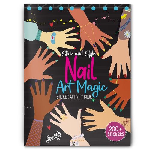 Cover image for Stick and Style - Nail Art Magic (Stickers Activity Book)