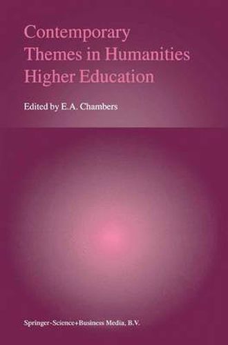 Cover image for Contemporary Themes in Humanities Higher Education