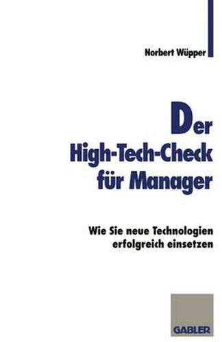 Cover image for Der High-Tech-Check fur Manager