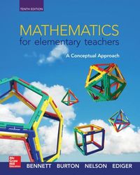 Cover image for Mathematics for Elementary Teachers: A Conceptual Approach