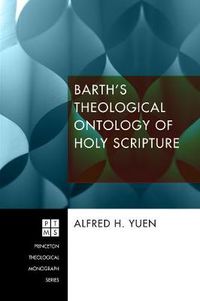 Cover image for Barth's Theological Ontology of Holy Scripture