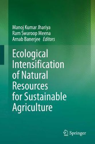 Cover image for Ecological Intensification of Natural Resources for Sustainable Agriculture