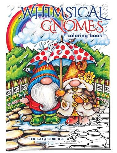 Cover image for Whimsical Gnomes Coloring Book