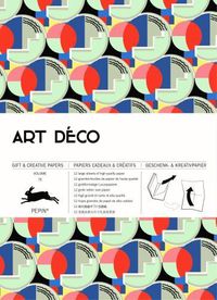 Cover image for Art Deco: Gift & Creative Paper Book Vol. 75