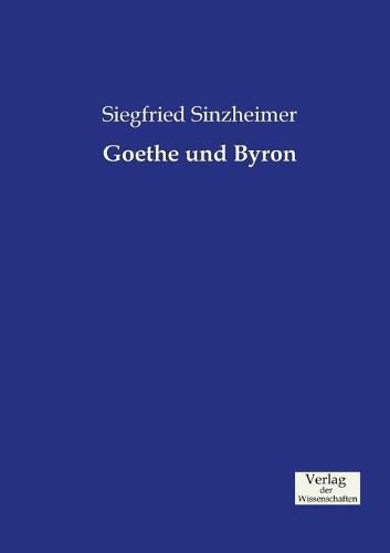 Cover image for Goethe und Byron