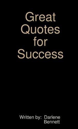 Cover image for Great Quotes for Success