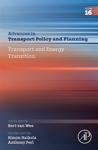 Cover image for Transport and Energy Transition: Volume 16