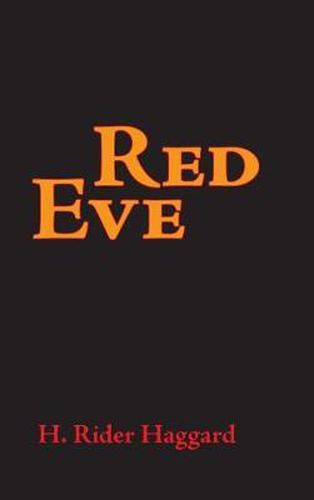 Cover image for Red Eve, Large-Print Edition