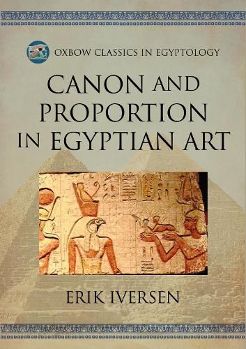 Cover image for Canon and Proportion in Egyptian Art