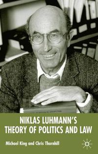 Cover image for Niklas Luhmann's Theory of Politics and Law