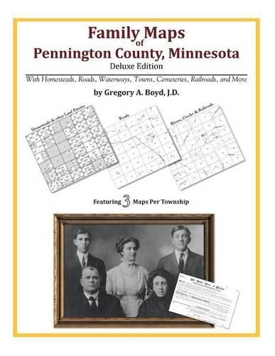 Cover image for Family Maps of Pennington County, Minnesota