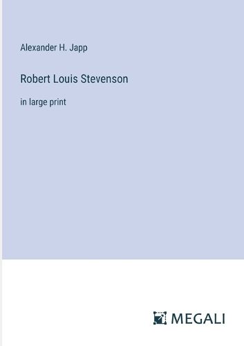 Cover image for Robert Louis Stevenson