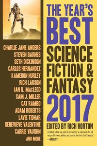 Cover image for The Year's Best Science Fiction & Fantasy 2017 Edition