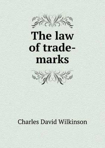 The law of trade-marks