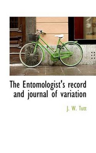 Cover image for The Entomologist's Record and Journal of Variation