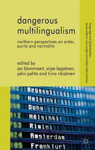 Cover image for Dangerous Multilingualism: Northern Perspectives on Order, Purity and Normality