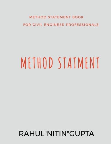 Cover image for Method Statement Book
