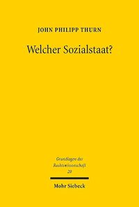 Cover image for Welcher Sozialstaat?: Ideologie und Wissenschaftsverstandnis in den Debatten der bundesdeutschen Staatsrechtslehre 1949-1990