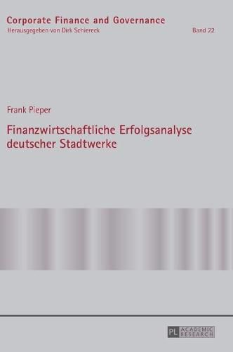 Cover image for Finanzwirtschaftliche Erfolgsanalyse Deutscher Stadtwerke