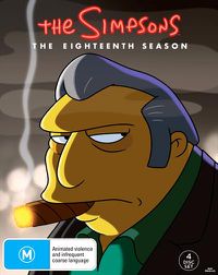 Cover image for Simpsons Season 18 Dvd