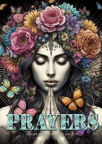 Cover image for Prayers Coloring Book for Adults