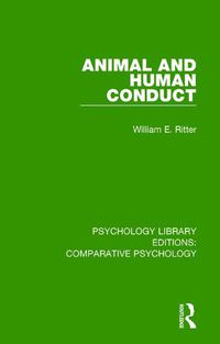 Cover image for Animal and Human Conduct