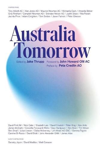 Cover image for Australia Tomorrow