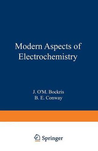 Cover image for Modern Aspects of Electrochemistry: No. 8