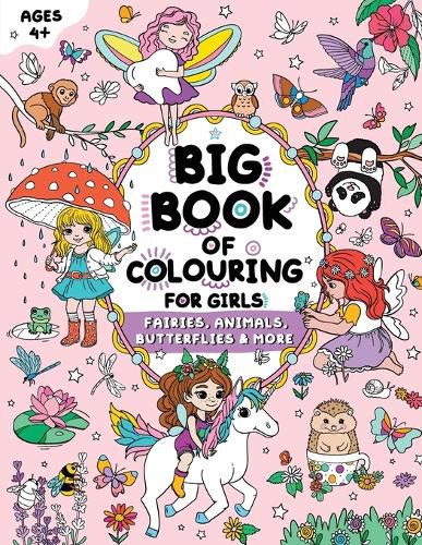 Cover image for Big Book of Colouring for Girls