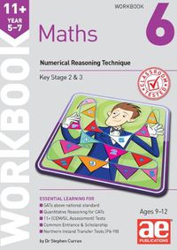 Cover image for 11+ Maths Year 5-7 Workbook 6: Numerical Reasoning