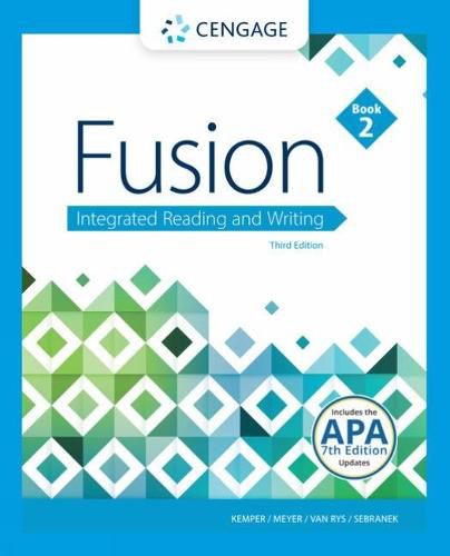 Fusion: Integrated Reading and Writing, Book 2 (with 2021 MLA Update Card)