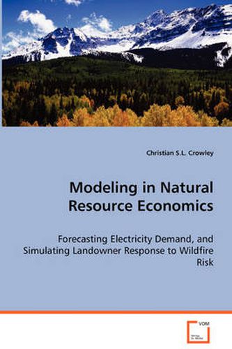 Cover image for Modeling in Natural Resource Economics