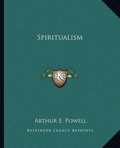 Cover image for Spiritualism