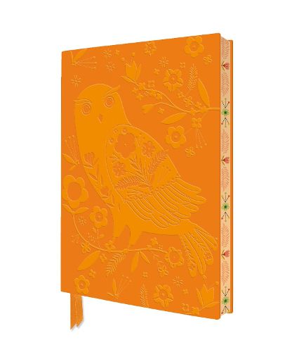 Cover image for Bee Brown: Folk Owl Artisan Art Notebook (Flame Tree Journals)