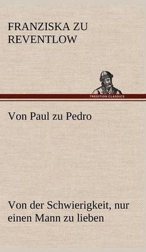 Cover image for Von Paul Zu Pedro