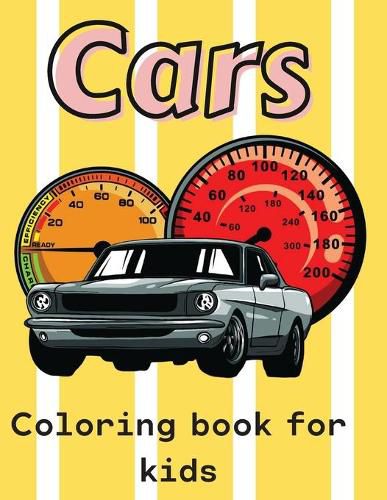 Cover image for Cars Coloring Book For Kids