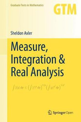 Cover image for Measure, Integration & Real Analysis