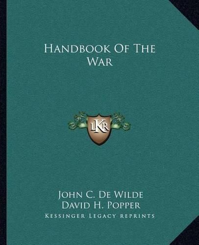 Handbook of the War