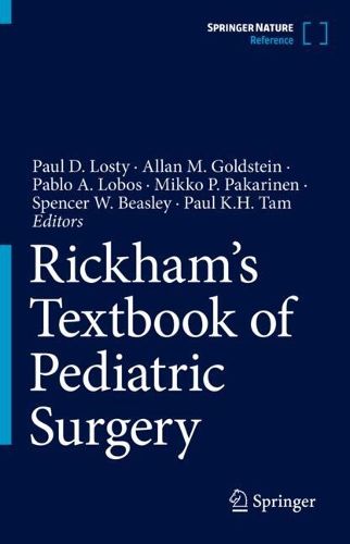 Cover image for Rickham's Textbook of Pediatric Surgery
