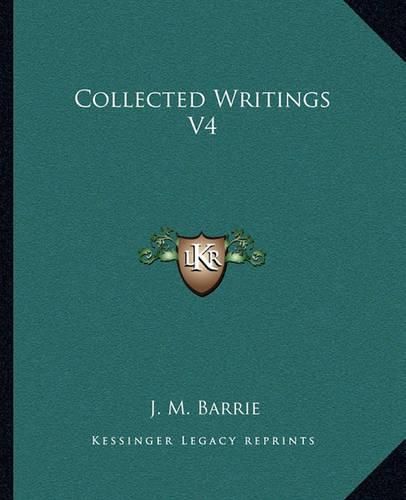 Cover image for Collected Writings V4