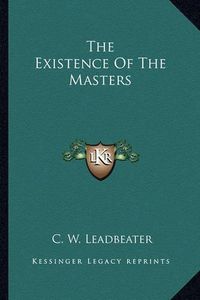 Cover image for The Existence of the Masters