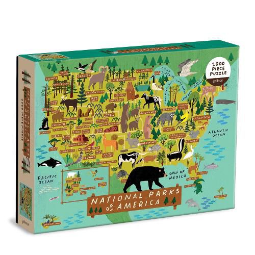 Cover image for National Parks of America 1000 Piece Puzzle