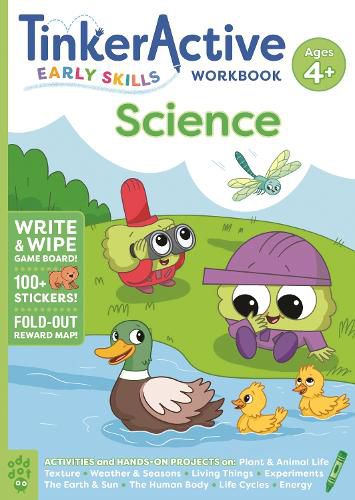 Cover image for Tinkeractive Early Skills Science Workbook Ages 4+