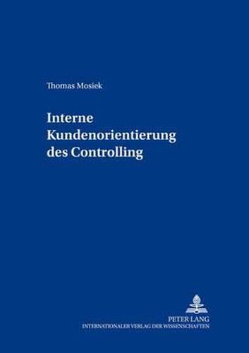 Cover image for Interne Kundenorientierung Des Controlling