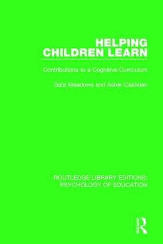 Cover image for Helping Children Learn: Contributions to a Cognitive Curriculum