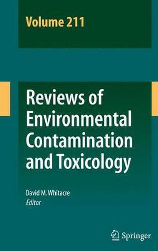 Cover image for Reviews of Environmental Contamination and Toxicology Volume 211