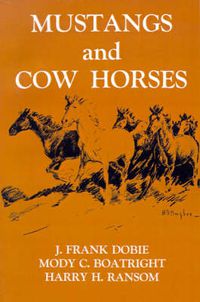 Cover image for Mustangs And Cow Horses