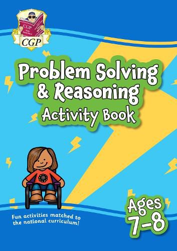 Cover image for Problem Solving & Reasoning Maths Activity Book for Ages 7-8 (Year 3)