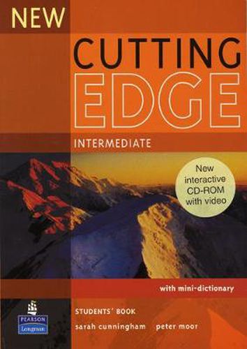 Cover image for New Cutting Edge Intermediate Students Book and CD-Rom Pack